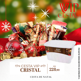 14 – Cesta de Natal bh Cristal