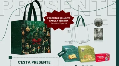 Cestas de Natal para presente