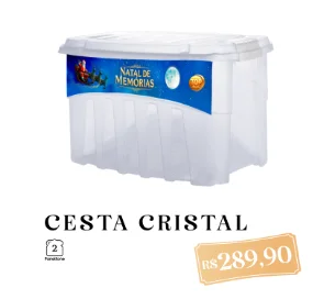 14 – Cesta de Natal bh Cristal