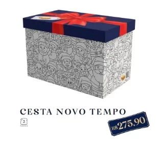 15 – Cesta de Natal para empresas novo tempo.