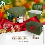 2 Cesta de natal para empresas Esmeralda