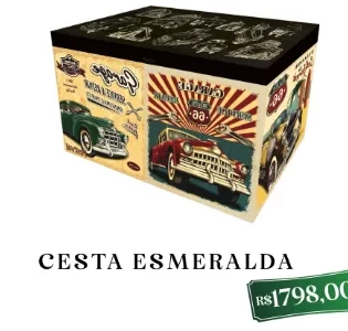 2 Cesta de natal para empresas Esmeralda