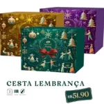 1 Cesta de natal para funcionários Lembrança